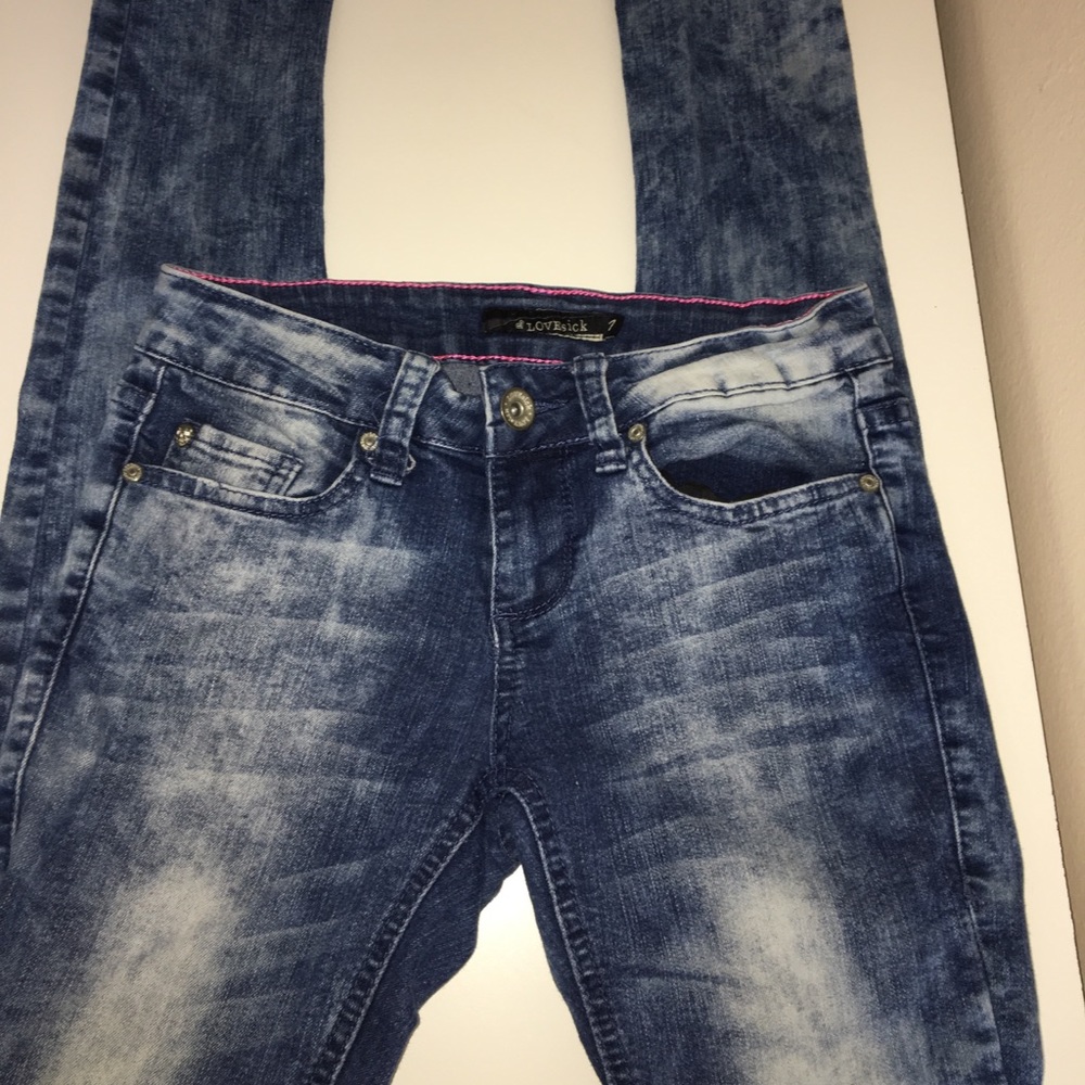 Lovesick Washed Out Jeans